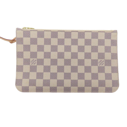Louis Vuitton Tote Bag N41361 Damier Canvas White Neverfull Mm
