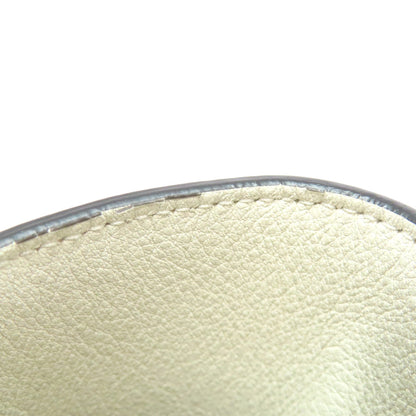 Prada Tote Bag Calfskin White Logometal