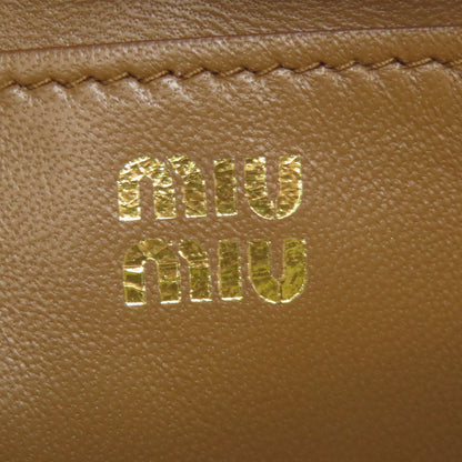 Miumiu Handbag Raffia Beige 2Way
