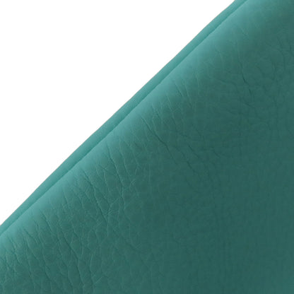 Tiffany&Co. Tote Bag Leather Blue Logo