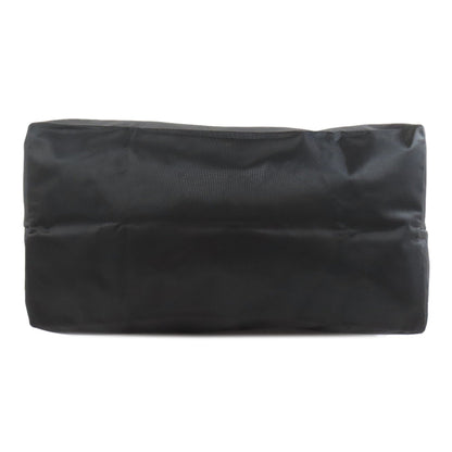 Longchamp Tote Bag Nylon Black Le Preage