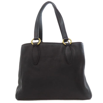 Miumiu Tote Bag Leather Black 2Way