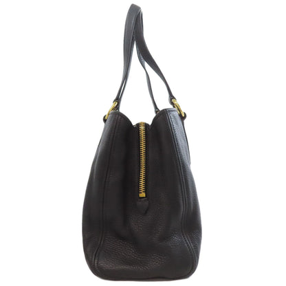 Miumiu Tote Bag Leather Black 2Way
