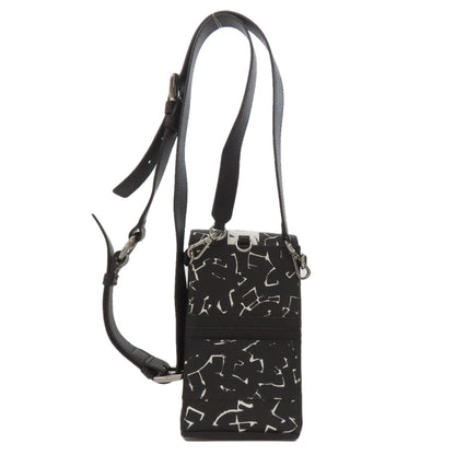 Jimmy Choo Shoulder Bag Pvc Black Eric Haze Collaboration Shoulder Pouch