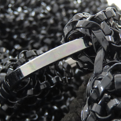 Anteprima Tote Bag Pvc Black Wire Bag