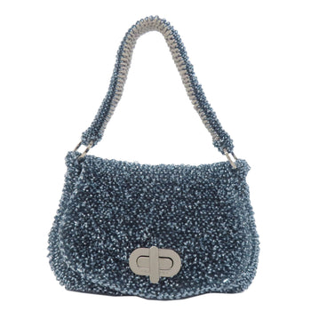 Anteprima Handbag Pvc Blue Wire Bag