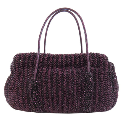 Anteprima Handbag Pvc Purple Wire Bag