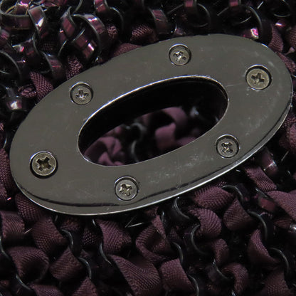 Anteprima Handbag Pvc Purple Wire Bag