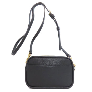 Tory Burch Shoulder Bag Leather Black Logo