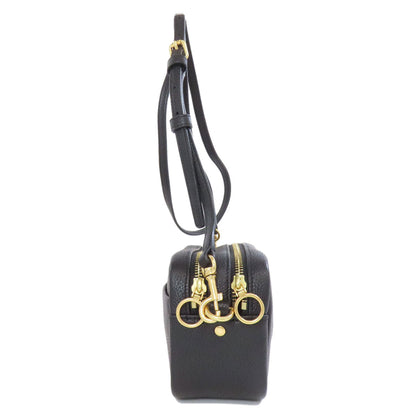 Tory Burch Shoulder Bag Leather Black Logo