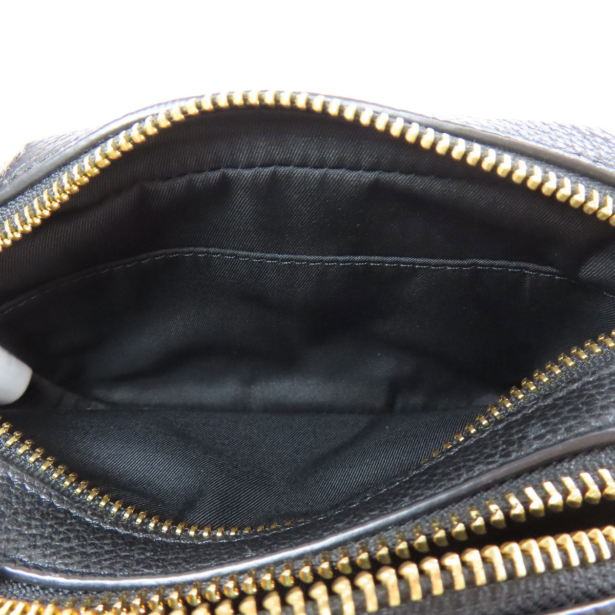 Tory Burch Shoulder Bag Leather Black Logo