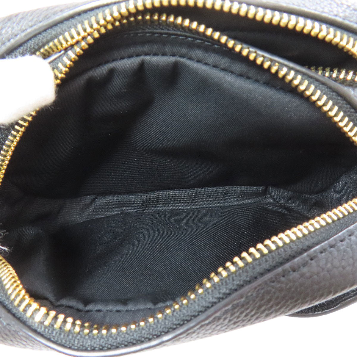 Tory Burch Shoulder Bag Leather Black Logo