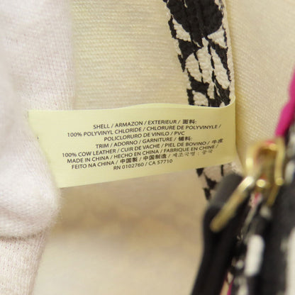 Kate Spade Tote Bag Pvc Black Spade Pattern