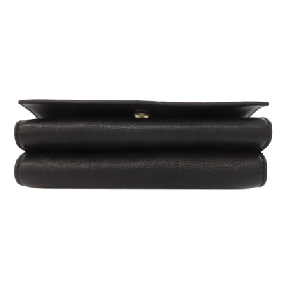 Tory Burch Shoulder Bag Leather Black Logo