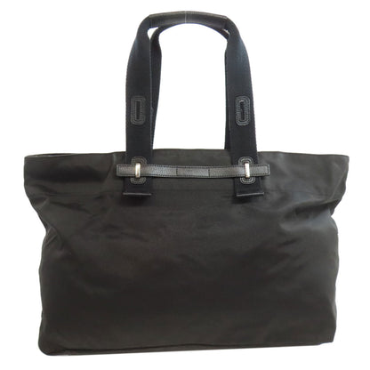 Furla Tote Bag Canvas Black Logo