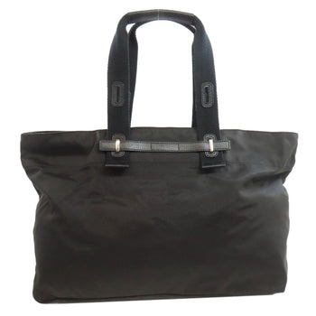Furla Tote Bag Canvas Black Logo
