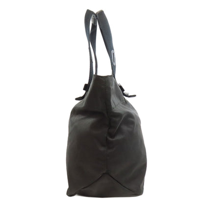 Furla Tote Bag Canvas Black Logo