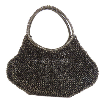 Anteprima Handbag Pvc Black Wire Bag Flower