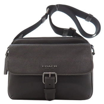 Coach Shoulder Bag C5399 Leather Black Hudson