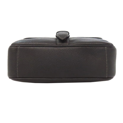 Coach Shoulder Bag C5399 Leather Black Hudson
