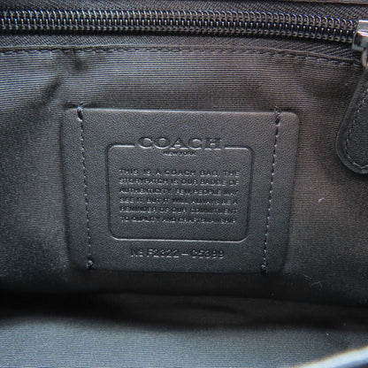 Coach Shoulder Bag C5399 Leather Black Hudson