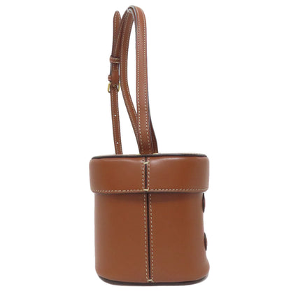 Celine Shoulder Bag Calfskin Brown Small Box Cuir Triomphe