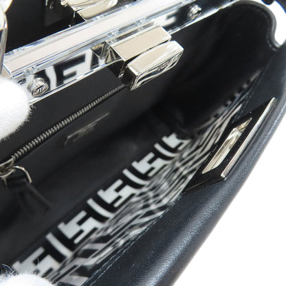 Fendi Handbag Plastics Black Peekaboo Mini 2Way
