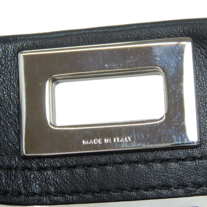 Fendi Handbag Plastics Black Peekaboo Mini 2Way