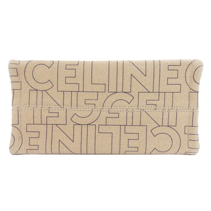 Celine Handbag Canvas Brown Kabatais Macadam 2Way