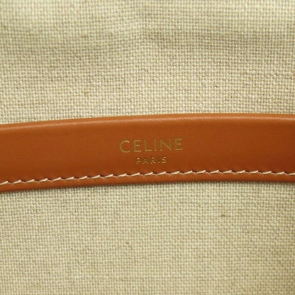 Celine Handbag Canvas Brown Kabatais Macadam 2Way