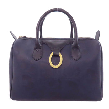 Christian Dior Boston Duffel Bag Pvc Navy Logo