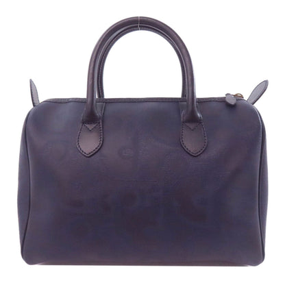 Christian Dior Boston Duffel Bag Pvc Navy Logo