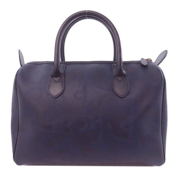 Christian Dior Boston Duffel Bag Pvc Navy Logo