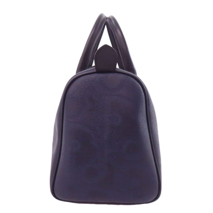 Christian Dior Boston Duffel Bag Pvc Navy Logo