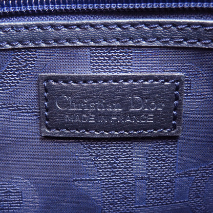 Christian Dior Boston Duffel Bag Pvc Navy Logo