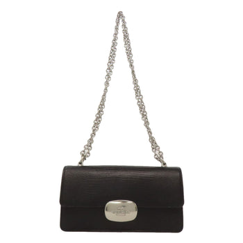Coach Shoulder Bag Cr106 Pvc Black Eliza