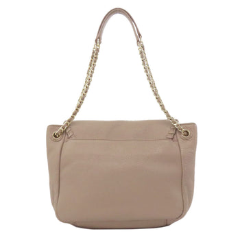 Tory Burch Shoulder Bag Leather Beige Marion