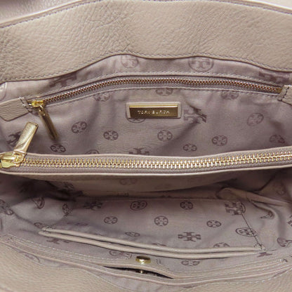 Tory Burch Shoulder Bag Leather Beige Marion