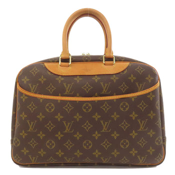 Louis Vuitton Handbag M47270 Monogram Canvas Brown Deauville