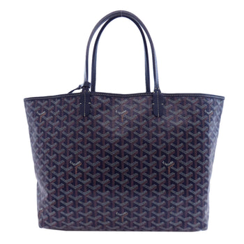 Goyard Tote Bag Coated Canvas Navy Saint Louis Pm