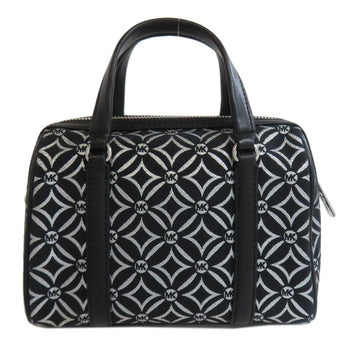 Michael Kors Handbag Canvas Black Travel Jacquard 2Way