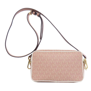 Michael Kors Shoulder Bag Pvc Pink Mesh