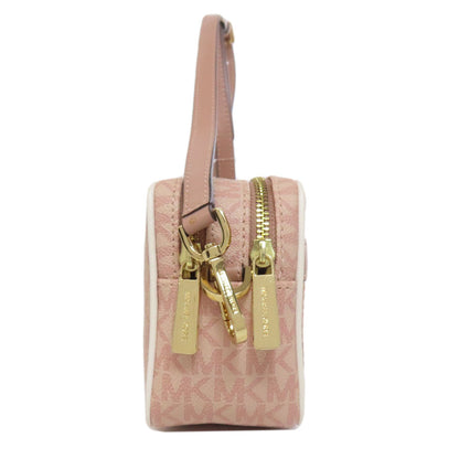 Michael Kors Shoulder Bag Pvc Pink Mesh