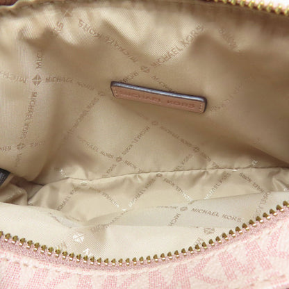 Michael Kors Shoulder Bag Pvc Pink Mesh