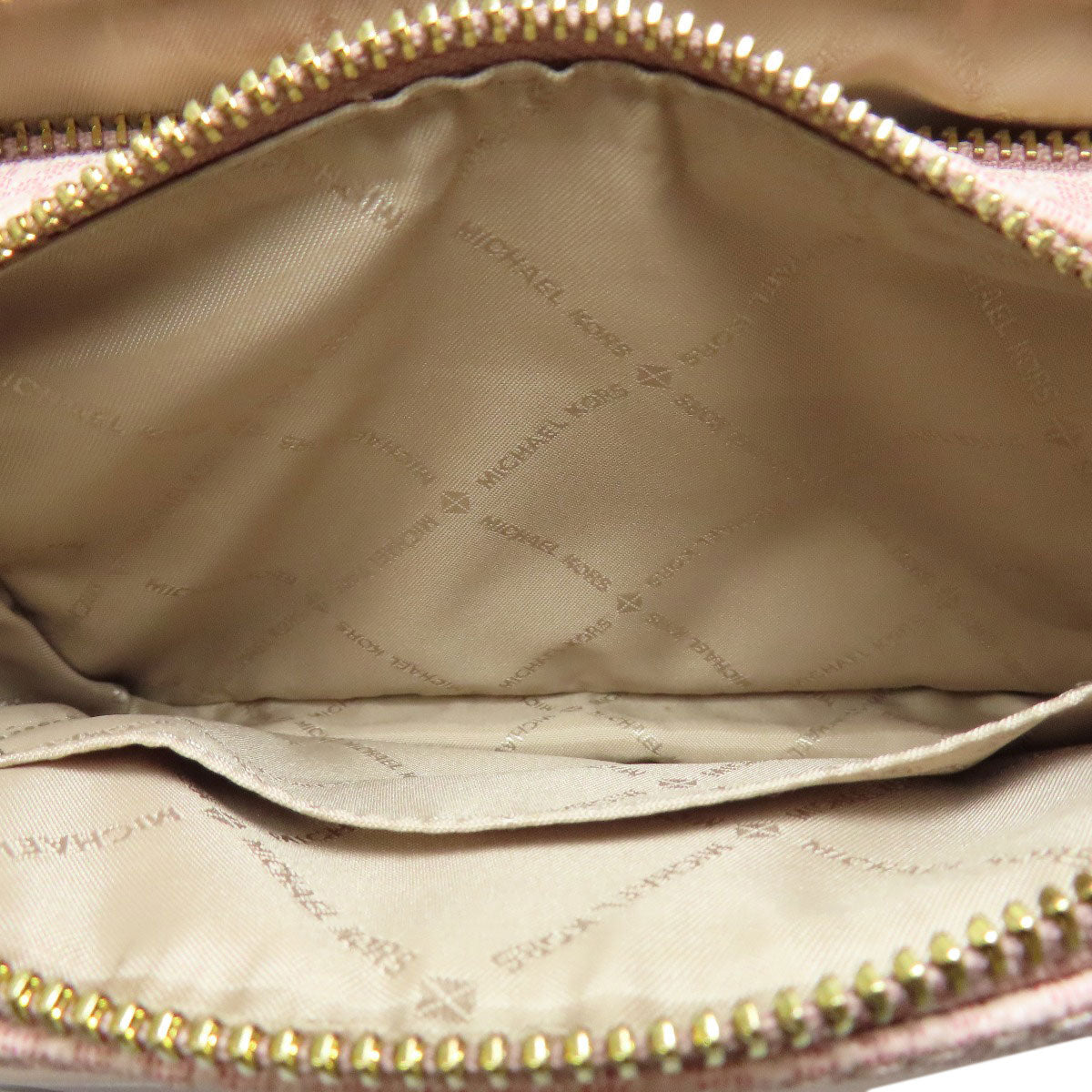 Michael Kors Shoulder Bag Pvc Pink Mesh