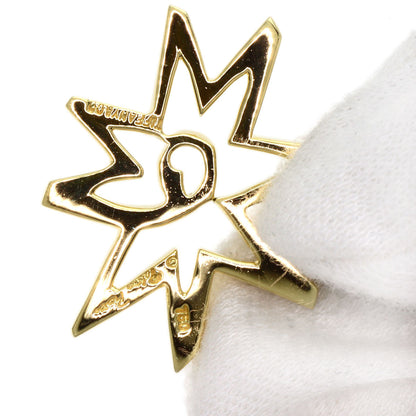 Tiffany&Co. Necklace 18K Yellow Gold Gold Volume Star Paloma Picasso