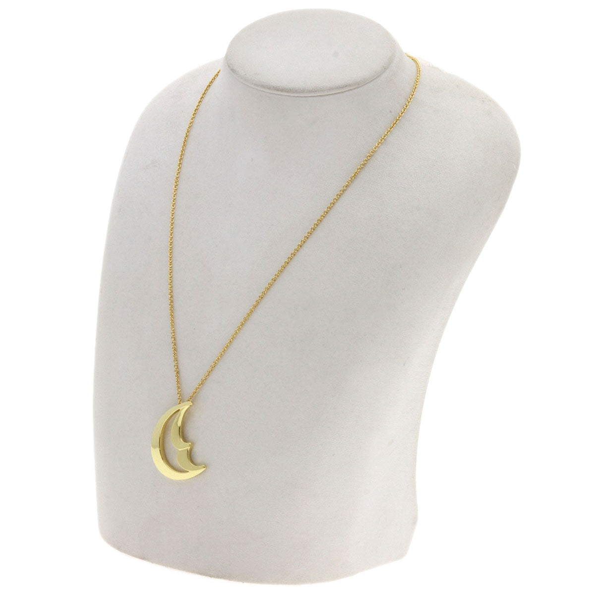 Tiffany&Co. Necklace 18K Yellow Gold Gold Crescent Moon