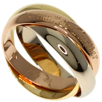 Cartier Ring K18Yg , K18Wg , K18Pg Gold Trinity #48 Women