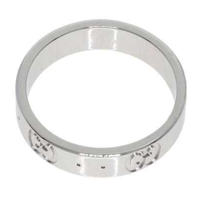 Gucci Ring K18Wg Silver Icon