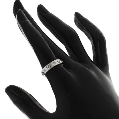 Gucci Ring K18Wg Silver Icon